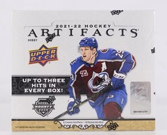 2021-22 Upper Deck Artifacts NHL Hockey Hobby Box